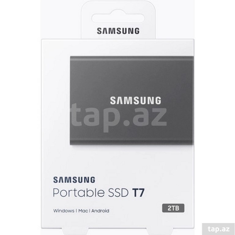 External SSD “Samsung Portable SSD T7 2TB”