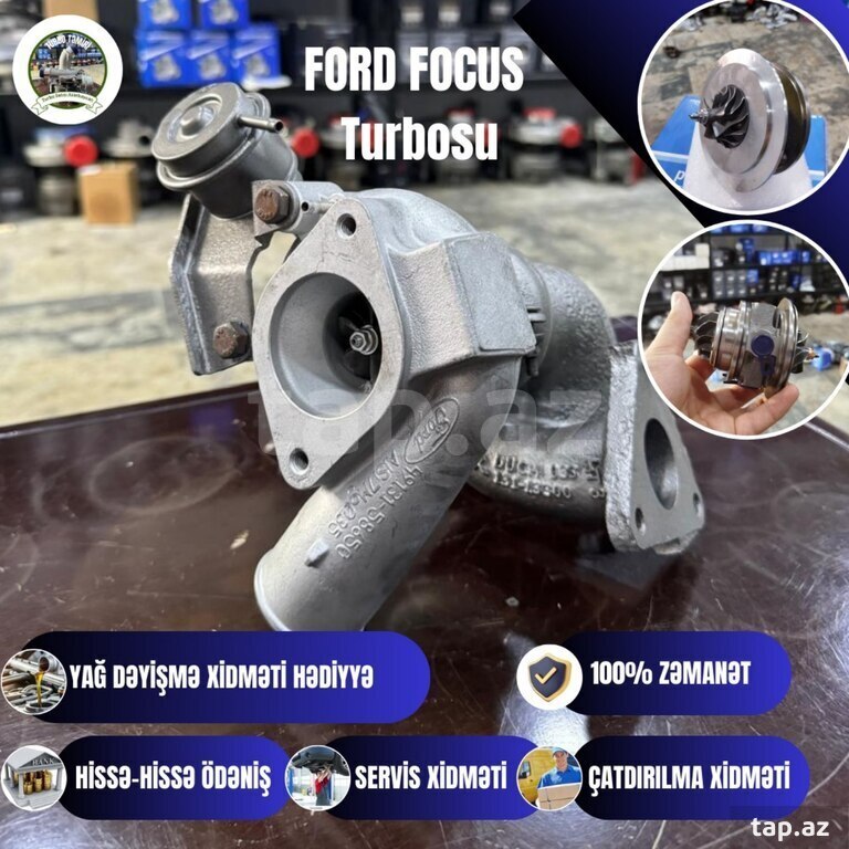 "Ford Focus" turbosu və kartrici
