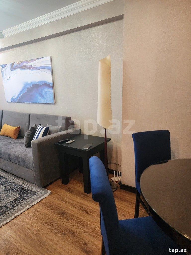 3-otaqlı yeni tikili kirayə verilir, Nərimanov r., 90 m²