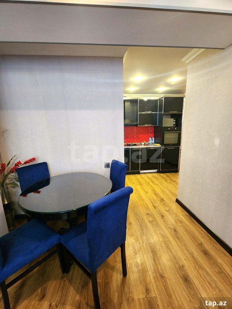 3-otaqlı yeni tikili kirayə verilir, Nərimanov r., 90 m²