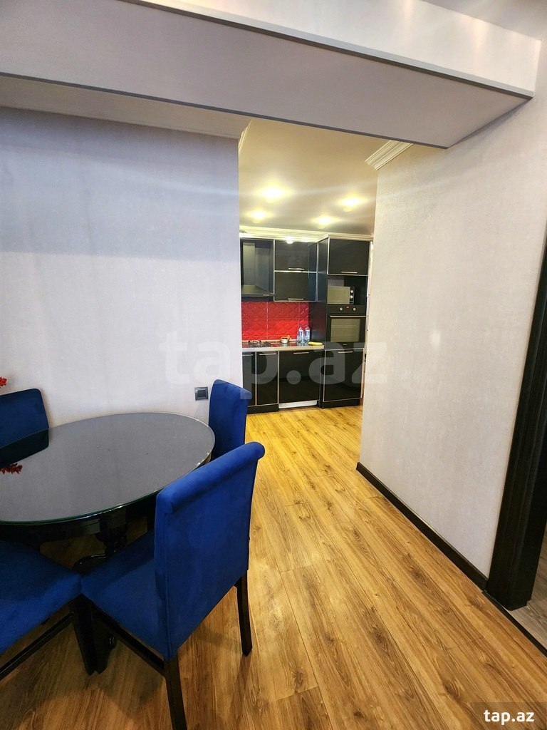 3-otaqlı yeni tikili kirayə verilir, Nərimanov r., 90 m²