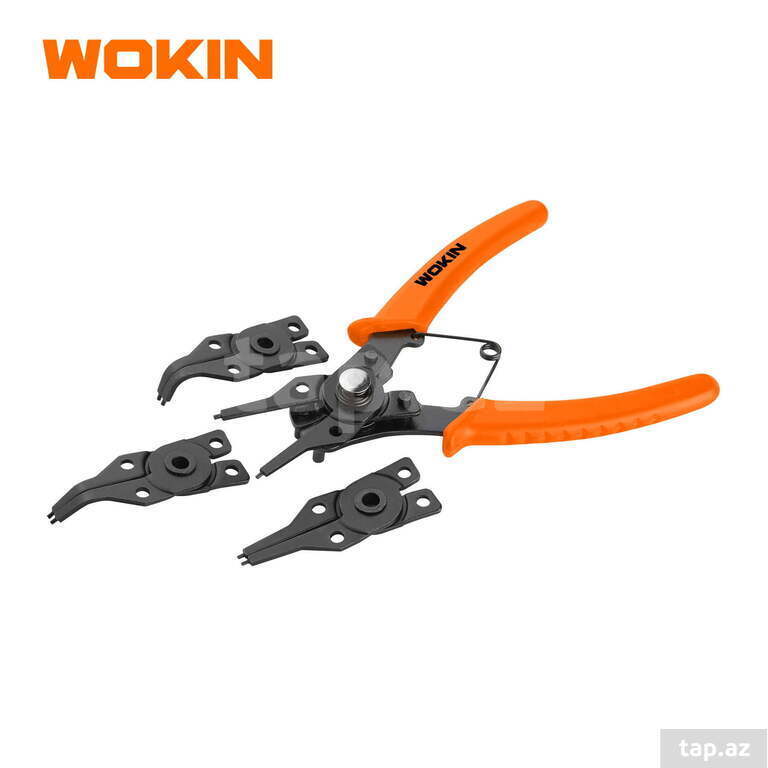 Wokın Dəyişkən Uclu Segman Pensesi Takımı 160 MM 6