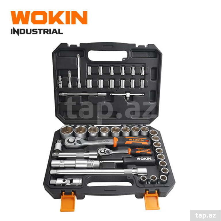 WOKIN ENDUSTRIYEL LOKMA ANAHTAR takimi 1/4-1/2 45 