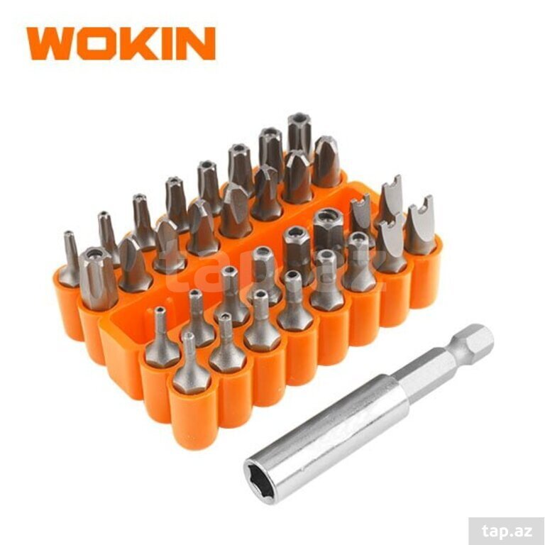 Wokın 33 Parca Manyetık BITS UC TAKIMI