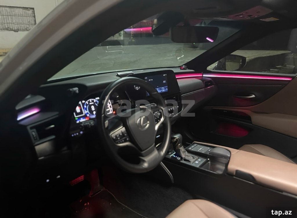 “Lexus Es 2018+” salon işıqları (5)