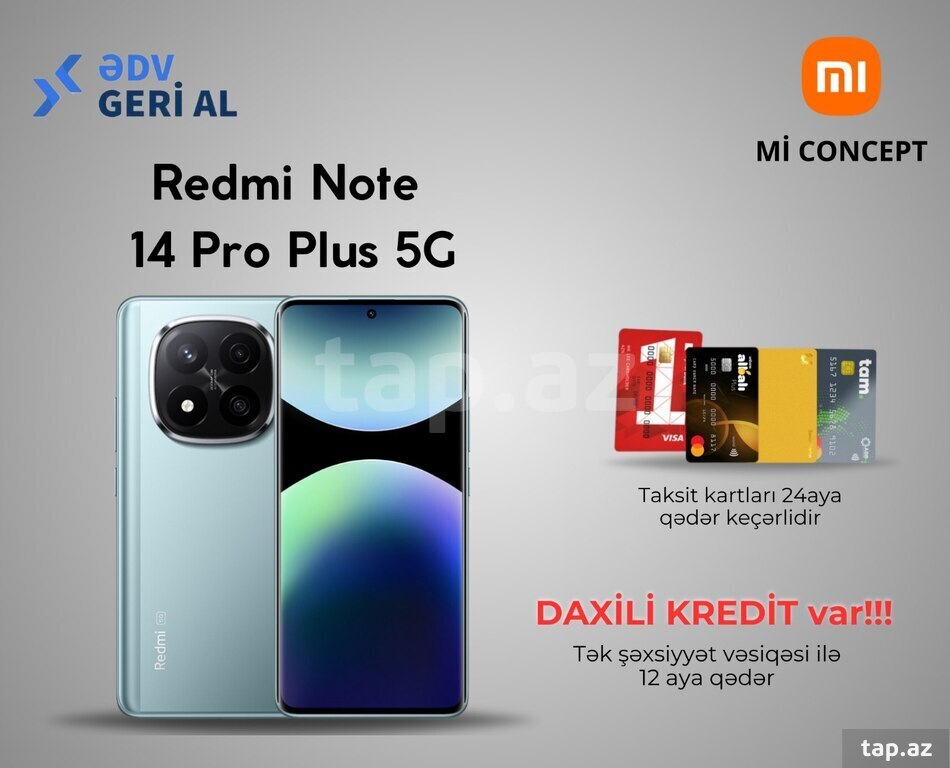 Xiaomi Redmi Note 14 Pro+ 5G Frost Blue 256GB/8GB