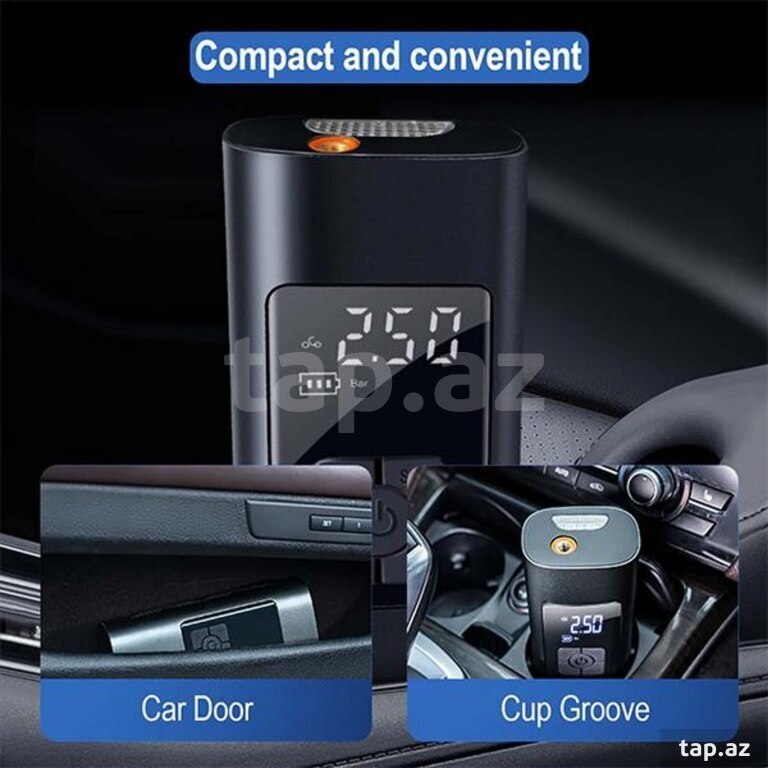 Powerbank funksiyalı təkər nasosları (3)
