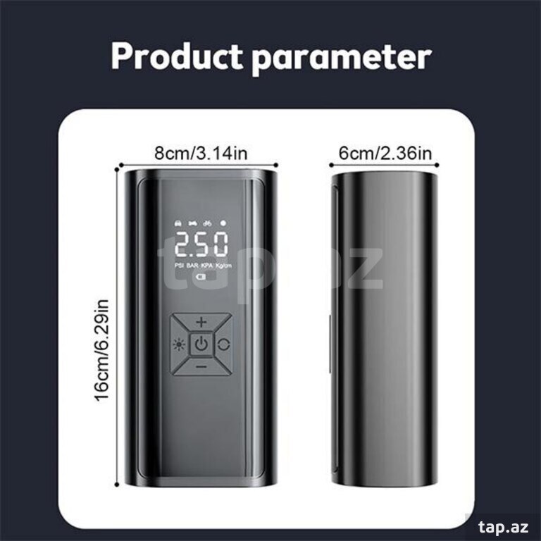 Powerbank funksiyalı təkər nasosları (6)