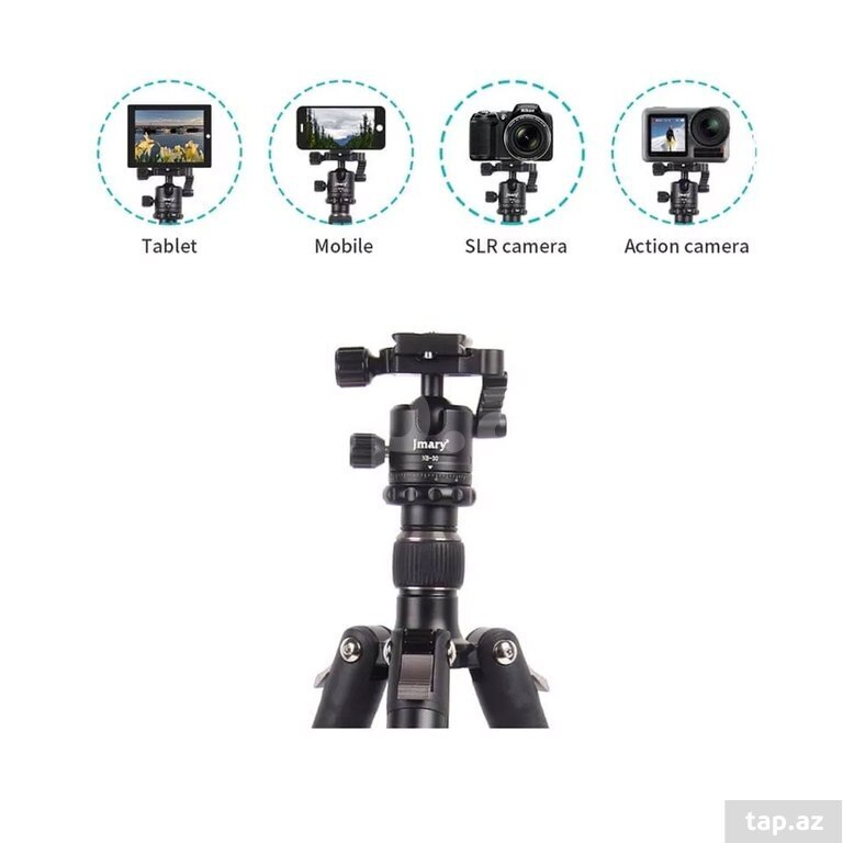 Professional ştativ "Jmary KT325 NB30" (5)