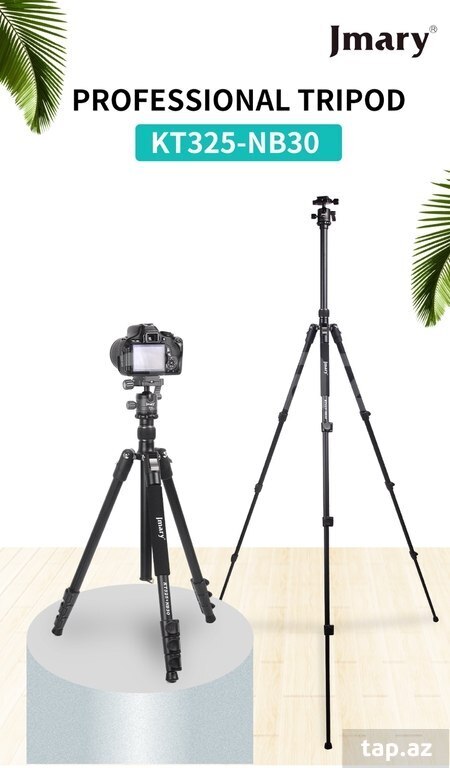 Professional ştativ "Jmary KT325 NB30" (6)