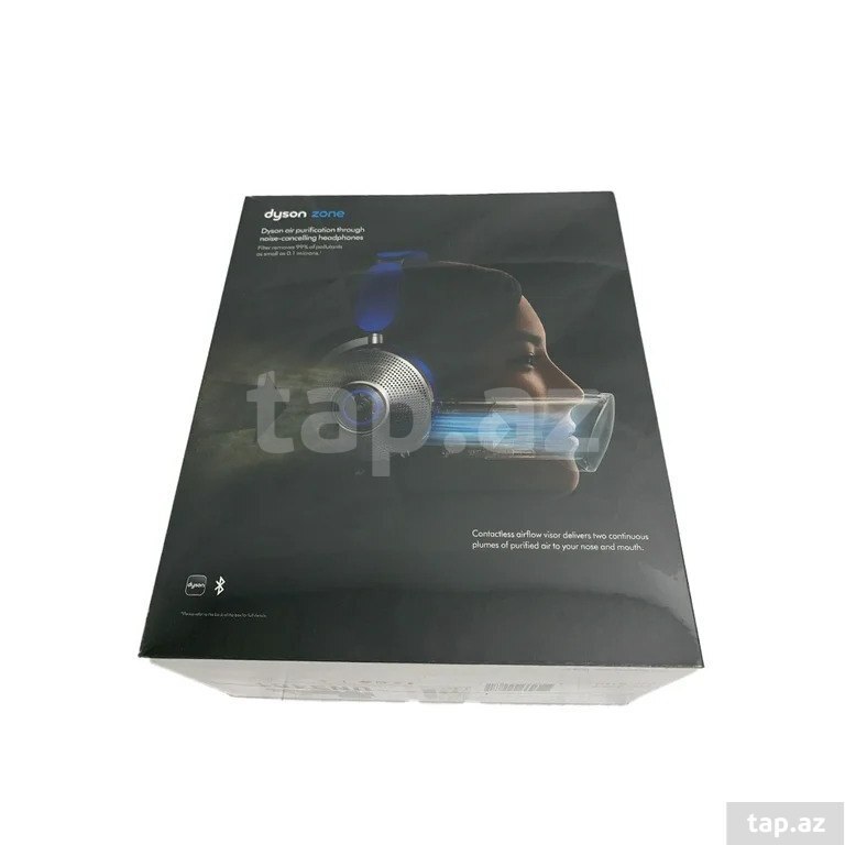 Simsiz qulaqlıq "Dyson Zone Absolute+ with air purification (Ultra Blue/Prussian Blue)" (4)