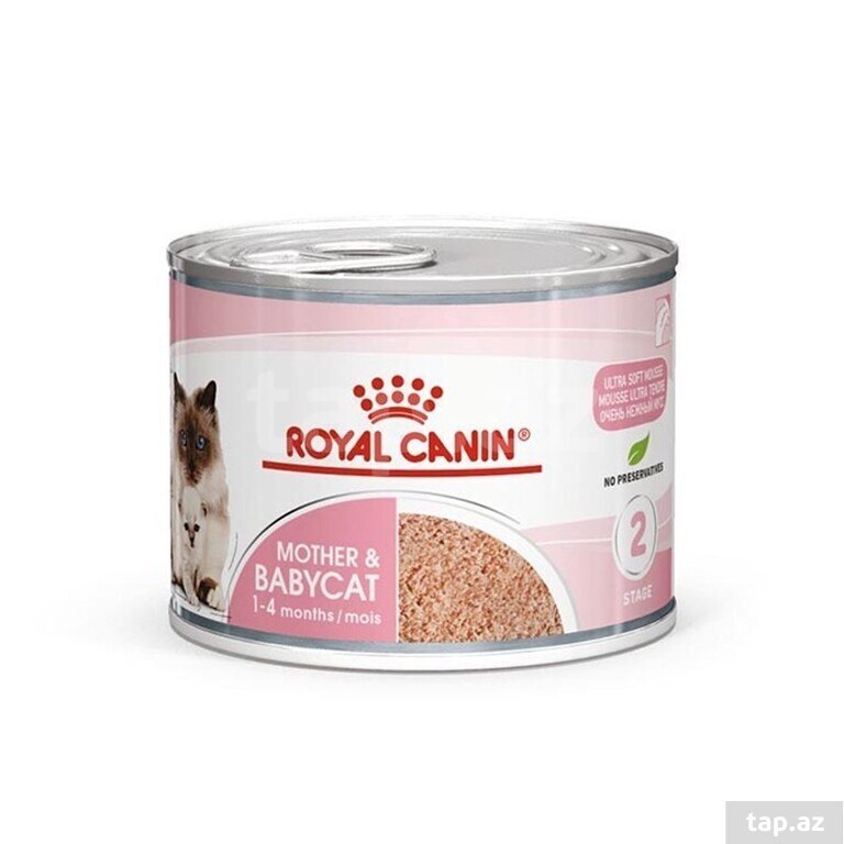 "Royal Canin Mother & Babycat 195gr" konservləşdirilmiş yemi