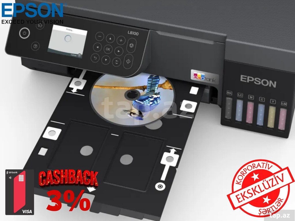 Printer "Epson L8100 CISMETA C11CK94401" (3)