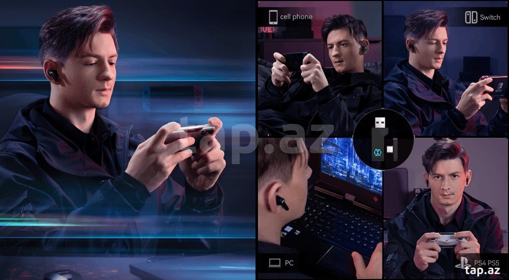Edifier GT4 S  Ultra-Low Latency Dual Mode Wireless Gaming Earbuds (6)