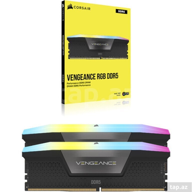 RAM CORSAIR Vengeance 32GB (2x16GB) DDR5 6000Mhz RGB