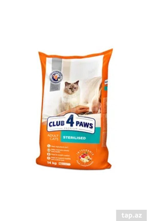 "Club 4 Paws" pişik yemi