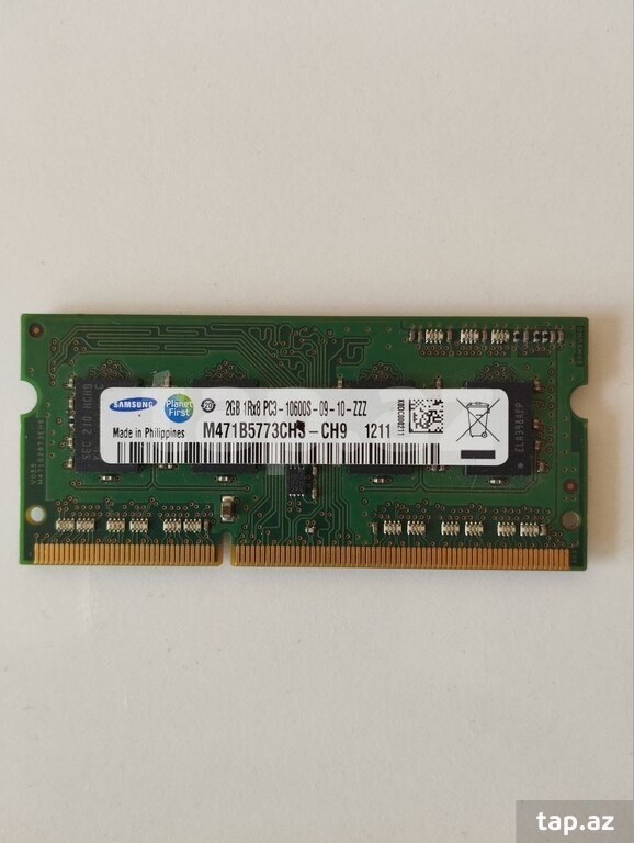 Operativ yaddaş "Samsung DDR3 2GB" (2)
