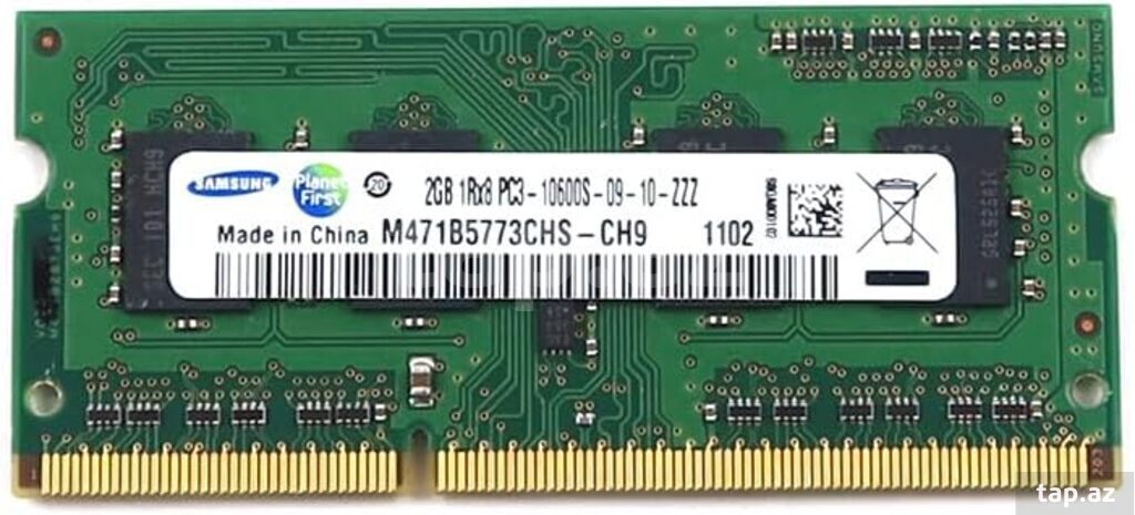 Operativ yaddaş "Samsung DDR3 2GB"