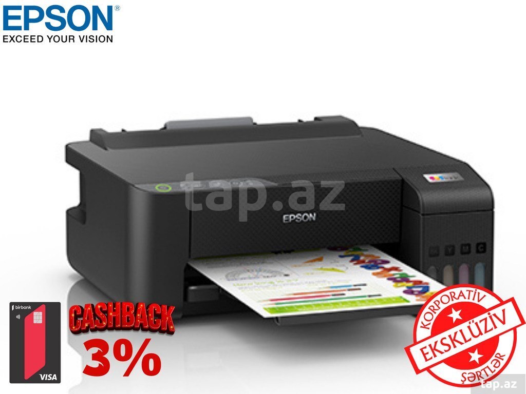Printer "Epson EcoTank L1250 A4 Wi-Fi Ink Tank" (3)