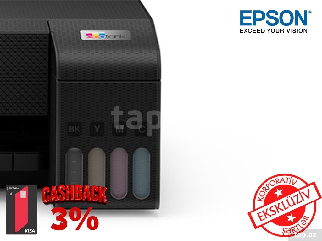 Printer "Epson EcoTank L1250 A4 Wi-Fi Ink Tank" (4)