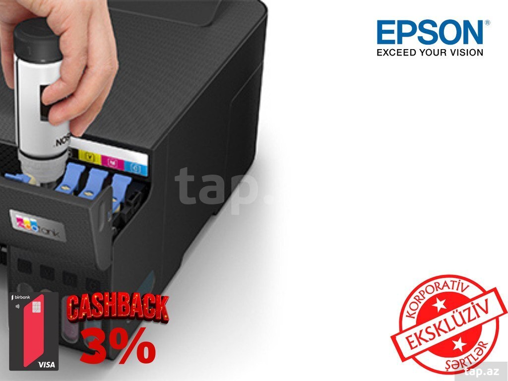 Printer "Epson EcoTank L1250 A4 Wi-Fi Ink Tank" (5)