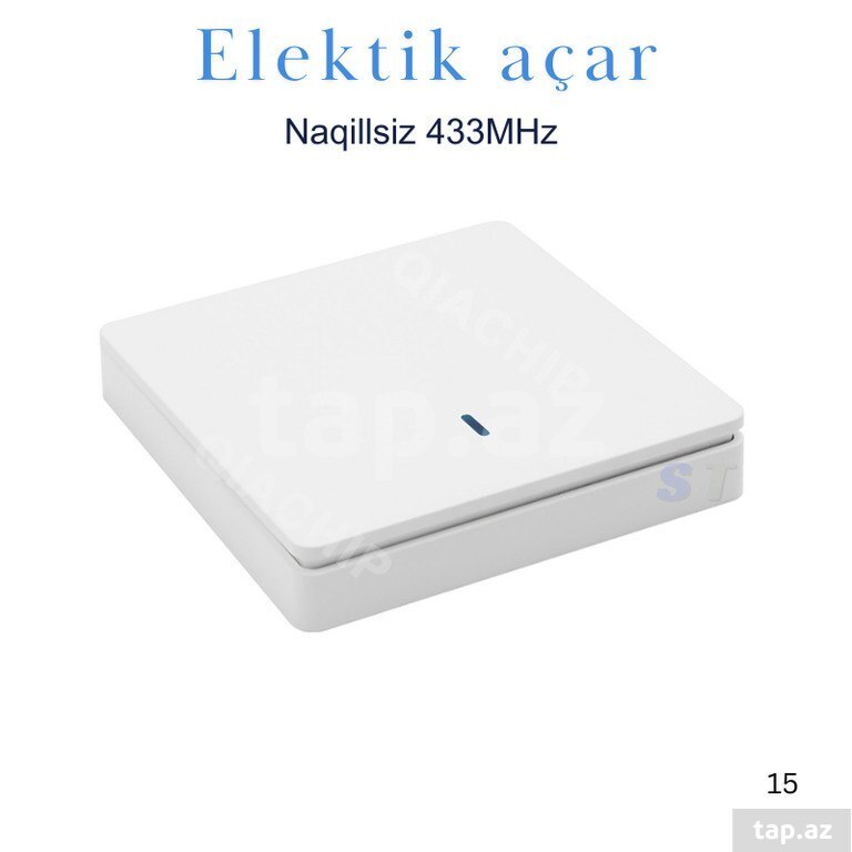 433MHz naqilsiz elektrik açarı (16)