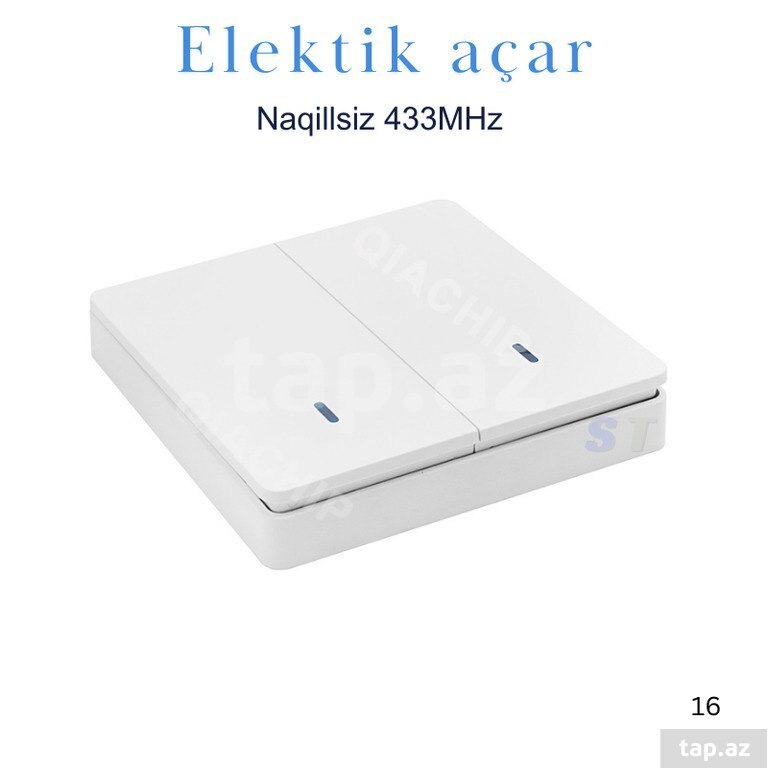433MHz naqilsiz elektrik açarı (17)