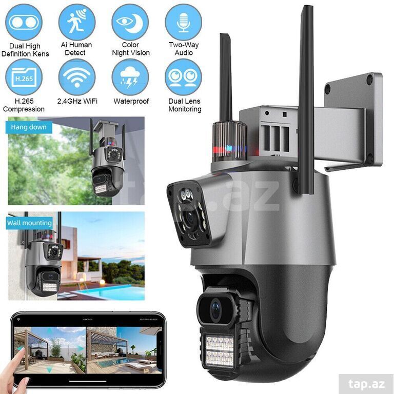 Icsee 6MP PTZ Kamera (4)