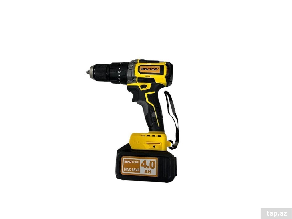 Drel "Viktor BK-DB8013T" zərbəli batareyalı 68 V
