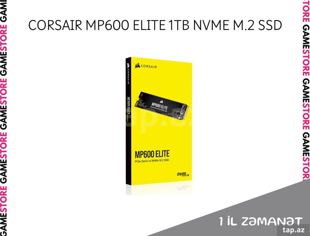 SSD "Corsair MP600 ELITE" 1TB (3)