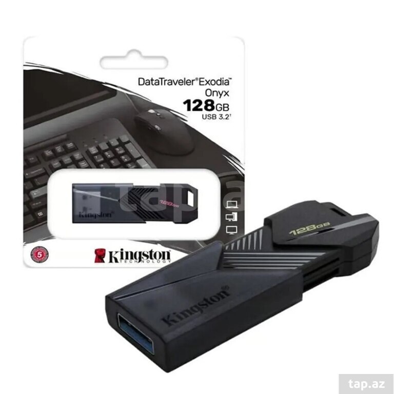 Kingston 128 GB USB 3.2 flaş kart