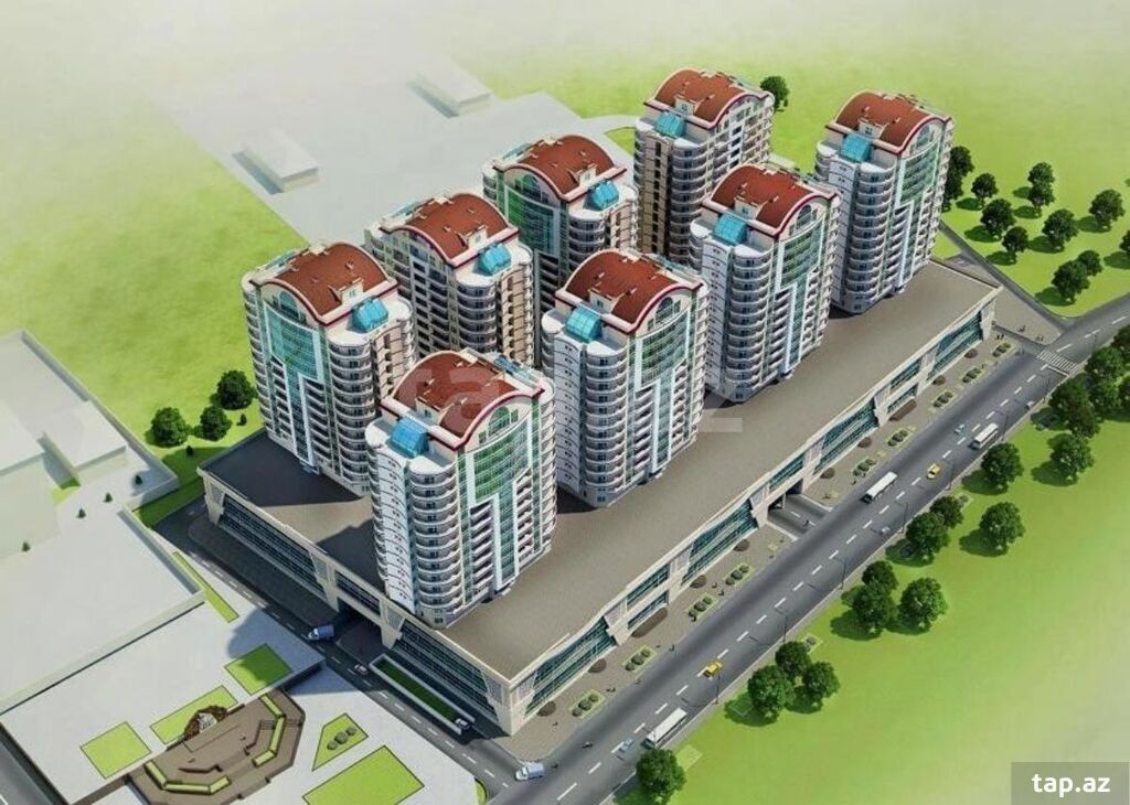 1-otaqlı yeni tikili, Lökbatan qəs. 26, 57 m² (2)