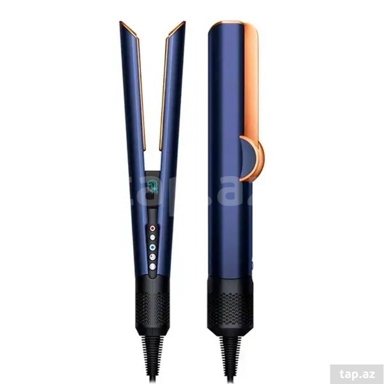 "Dyson Airstrait Blue" saç ütüsü