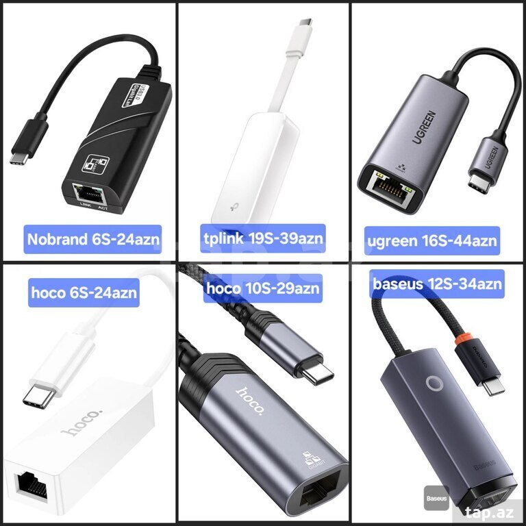 Type-C ethernet konverter Brands