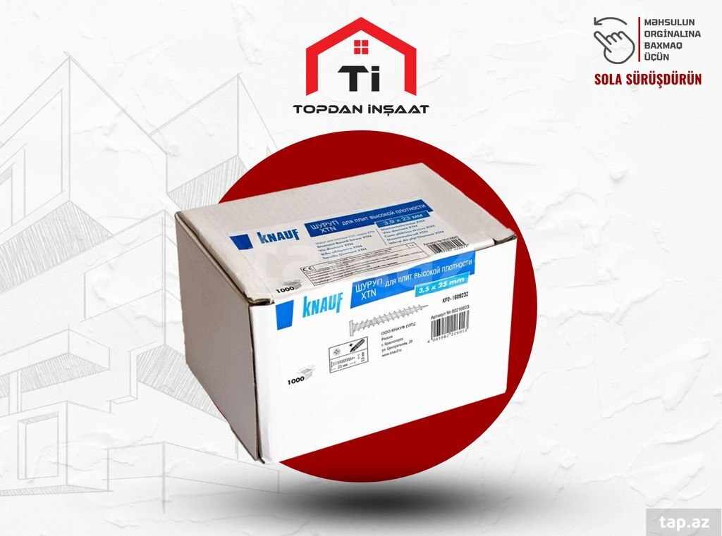 Knauf şurup 3x25