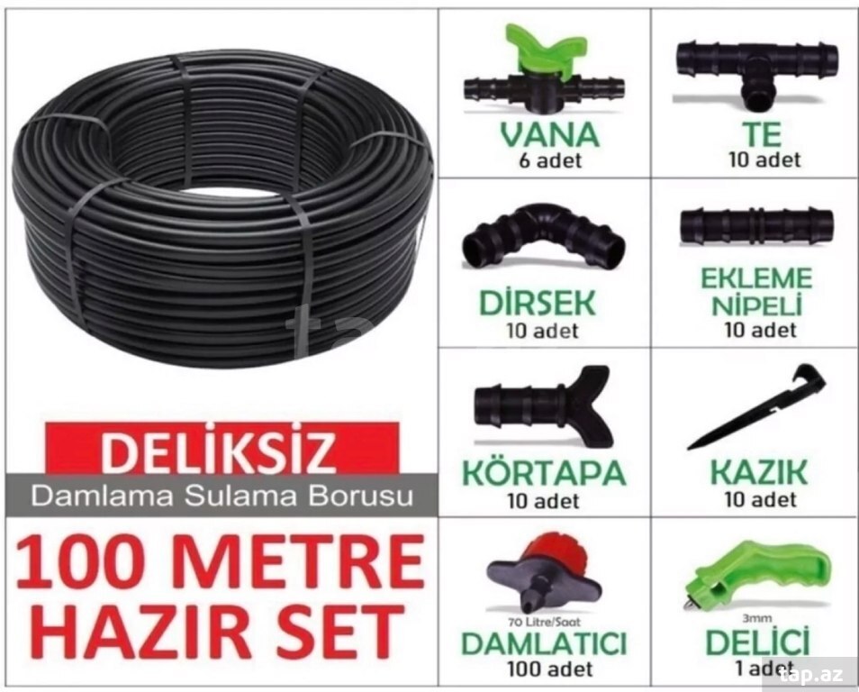 Damlama sulama sistemi
