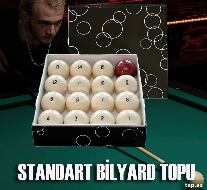 Standard bilyard topu