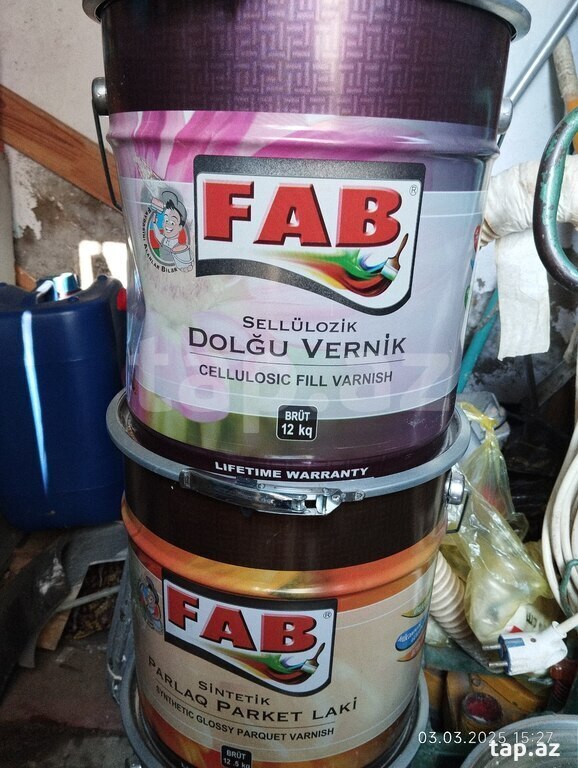 Lak və dolğu "Fab"