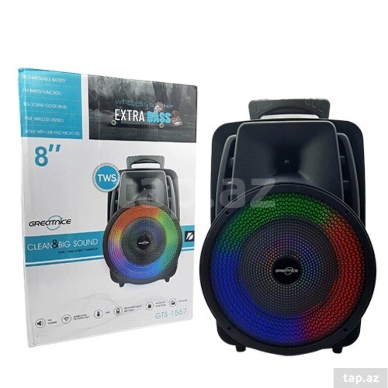 Karaoke bluetooth dinamik 
