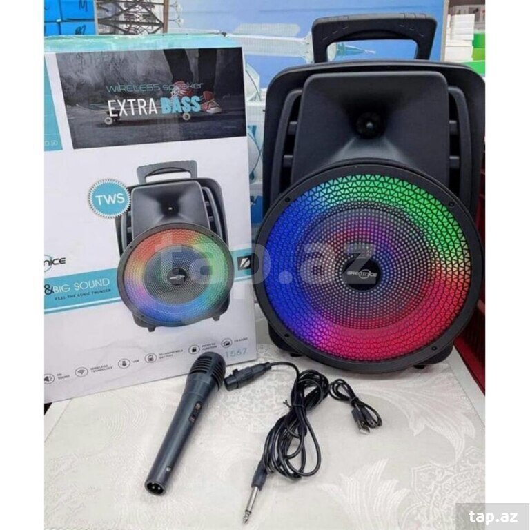 Karaoke bluetooth dinamik  (2)