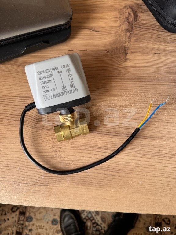 "DN15, 200v" elektrik motorlu kürəli kranı (4)