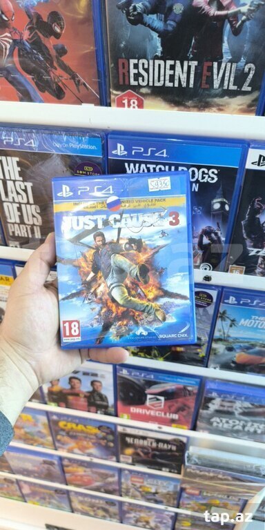 PS4 üçün "Just Cause 3" oyun diski