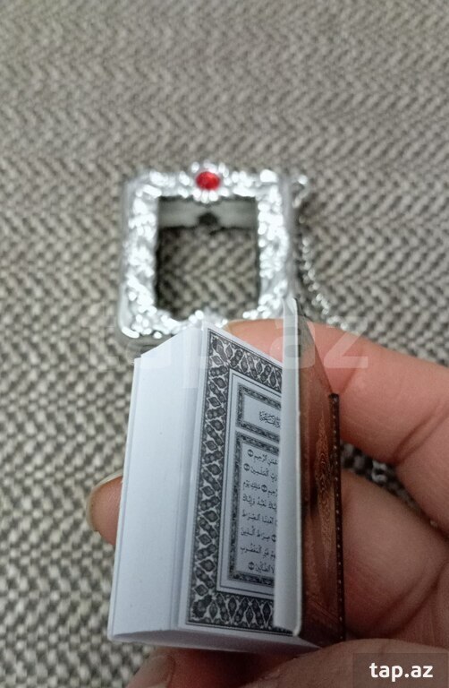 Kiçik ölçüdə miniatür quran kitabı (2)