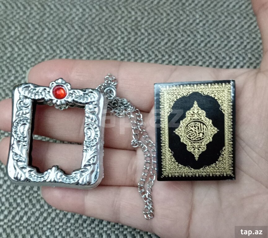 Kiçik ölçüdə miniatür quran kitabı (6)
