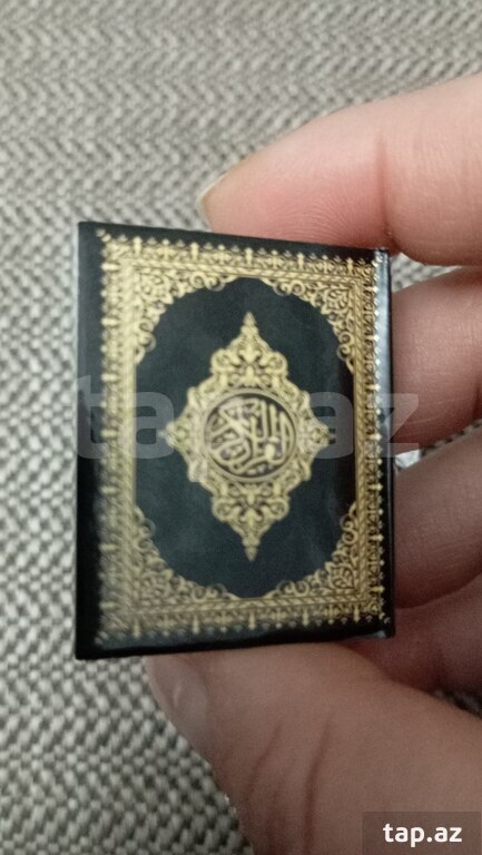 Kiçik ölçüdə miniatür quran kitabı (8)