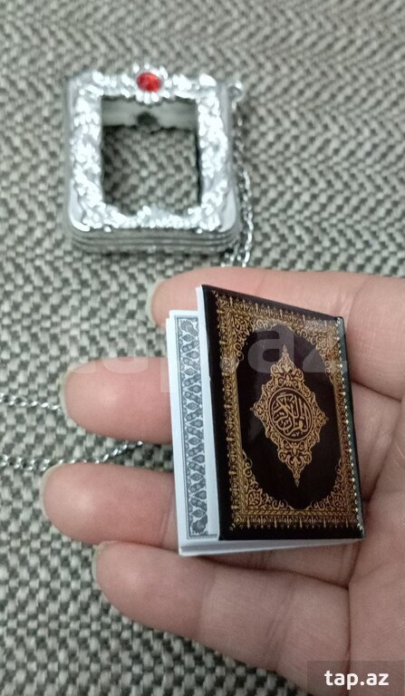 Kiçik ölçüdə miniatür quran kitabı (10)