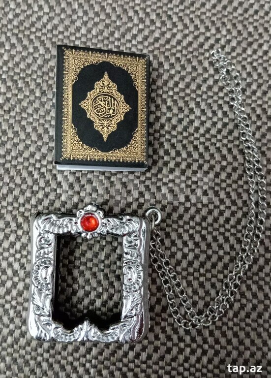 Kiçik ölçüdə miniatür quran kitabı (11)
