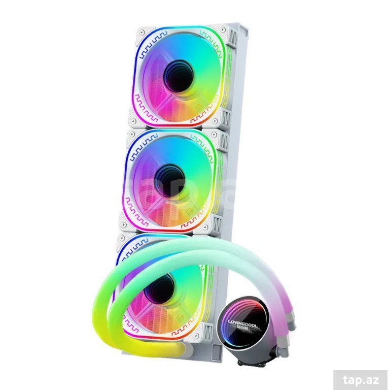 ARGB CPU kuler "LovingCool LC-W360-V 360 (White)" (2)