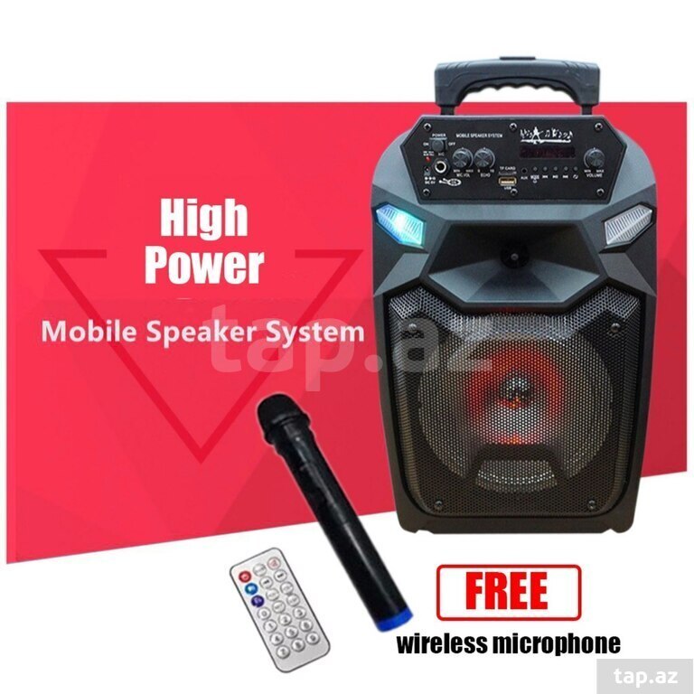 Karaoke bluetooth dinamik