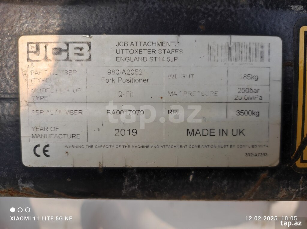 "Teleskop JCB 540" hidravlik çəngəli (5)